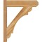 Ekena Millwork Olympic Rough Sawn Craftsman Outlooker, Western Red Cedar, 6"W x 22"D x 26"H OUT06X22X26OLY04RWR - alternate 4